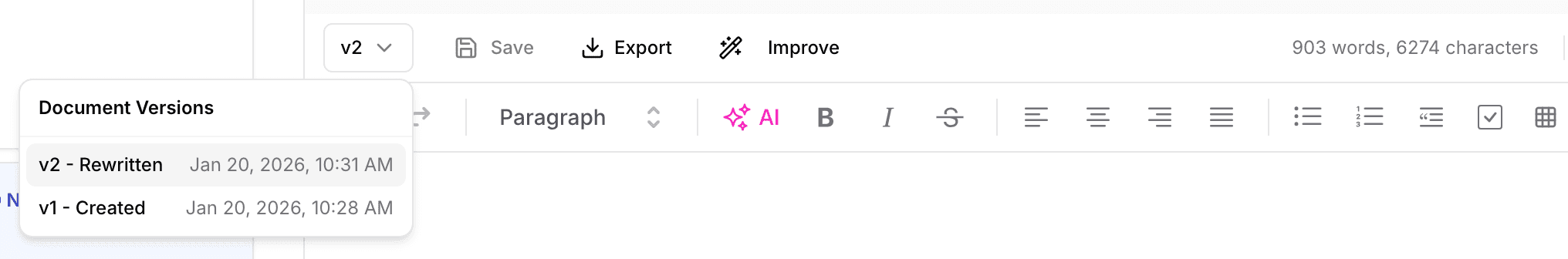 What's New: document versioning, Open in Cursor, and forever fixing the Slackbot